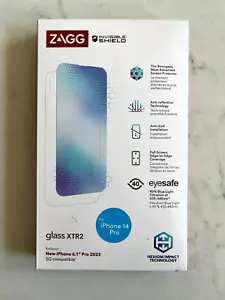 ZAGG InvisibleShield Glass XTR2 Screen Protector iPhone 14 Pro (6.1)" - Picture 1 of 1