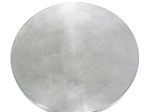 Mn/Zn 99.4/0.6 wt% 99.95% Manganese/Zinc Sputtering Target 4"Ø x 0.25"Thick - Picture 1 of 2