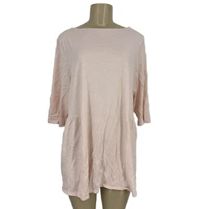 Pure J. Jill XL Damen Pullover T-Shirt Plissee Seiten Halbarm MÄNGEL 6-20 - Bild 1 von 10