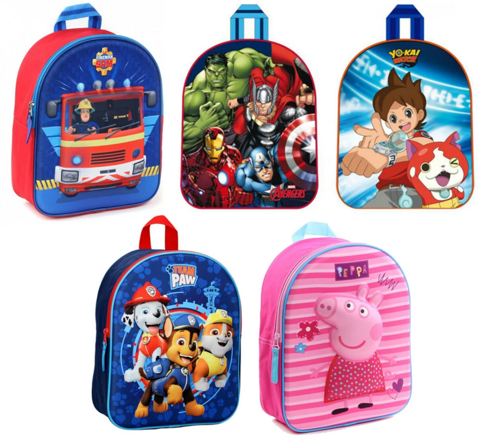 VADOBAG 3D Kindergarten Rucksack ca. 31 cm Kinder Tasche Kinderrucksack 3 D Optik