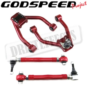 Godspeed 4-Piece Front+Rear Camber Arm Kit For Lexus GS350/GS430/GS450H/GS460 - Picture 1 of 8