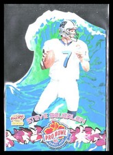 Steve Beuerlein 2000 Pacific #1 Pro Bowl Die Cuts Carolina Panthers