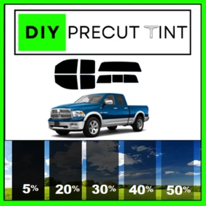 DIY PreCut Premium Ceramic Window Tint Fit Dodge Ram 09-19 (4th Gen) ALL Windows - Picture 1 of 9