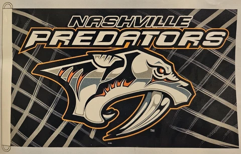 Nashville Predators NHL Hockey 3' X 5' Banner Flag NIP NEW Wincraft Cover