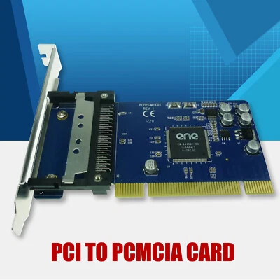 New style PCI to PCMCIA Cardbus Convert Adapter PCMCIA-PCI Card ENE Chip - Image 1 of 4