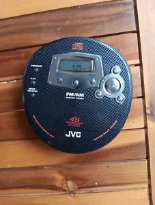 JVC Portable CD Player Model XL-PR10BK 45 Tuner Seconds Anti-Shock AM/FM Digital - Picture 1 of 11