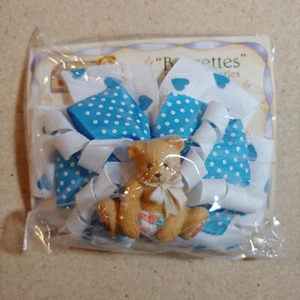 Cinta Enesco Bearettes 1997 azul y blanco - Imagen 1 de 3