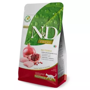 Farmina N&D Prime Cat Neutered Pollo e Melograno kg 5 - Gatti Sterilizzati - Foto 1 di 5