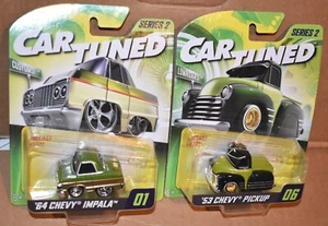 CAR TUNED  '53 CHEVY PICKUP & '64 CHEVY IMPALA SERIES 2 LOT OF 2 NEW - Picture 1 of 7