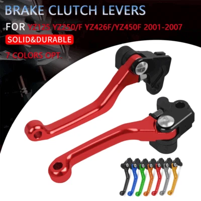 Palancas de embrague de freno pivote para Yamaha YZ65/80/85/125/250 YZ250F/FX YZ450F YZ426F Foto 1 de 4
