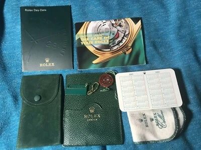 Rolex Giorno Data Libretto Set Da 5083cm Italiano - Immagine 1 di 4