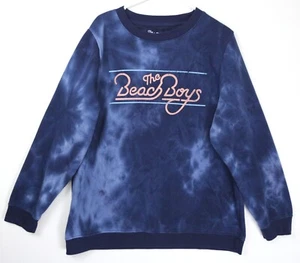 Felpa girocollo grafica foderata in pile The Beach Boys 2024 donna tie-dye 2XL - Foto 1 di 5