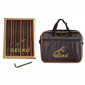 GECKO Compact Travel Cajon Flat Hand Drum Persussion with Bag PAD-1 for Gift - Picture 1 of 4