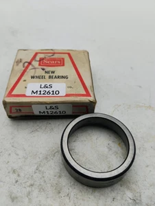 L&S M12610 Tapered Roller Bearing Cup NOS Made in USA - Picture 1 of 4
