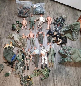 Huge Lot Of Vintage 80s 90s 2000 GI Joe Hasbro Action Figures Toys Assortment  - Picture 1 of 15