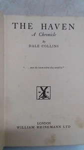 The Haven by Dale Collins hardcover some foxing - Picture 1 of 2