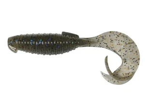 Keitech Flapper Grub 4" #440M Electric Shad Colour - Picture 1 of 12