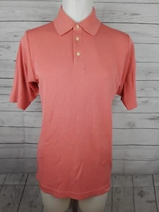 Henry Jacobson Herren Größe Small Koralle Kurzarm Polo Golf Shirt Neu mit Etikett - Bild 1 von 8
