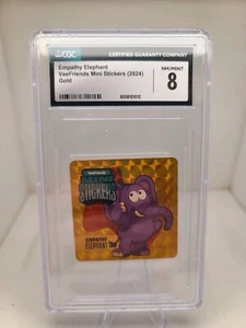 VeeFriends Empathy Elefant GOLD Mini Super Sticker Gary Vee 10 mal seltener - Bild 1 von 2