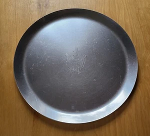 VINTAGE KENSINGTON ALUMINUM PLATTER or TRAY - Picture 1 of 4
