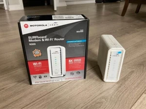 ARRIS Surfboard SBG6400 100 Mbps 2Port Cable Modem and Wi-Fi Router 2.4gHz - Picture 1 of 2