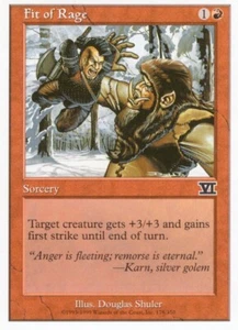 FIT OF RAGE 178/350 6TH SIXTH MTG MAGIC LP (yourdeckbuilder) - Picture 1 of 1