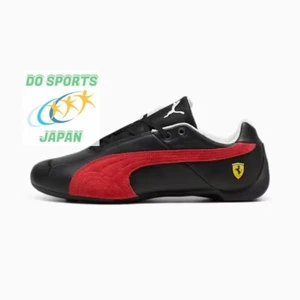 PUMA Ferrari Future Cat OG Driving Shoes 308585 01 PUMA Black/Rosso Corsa Unisex - Picture 1 of 7