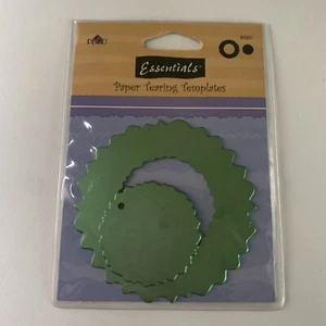 Essentials karierte Unternehmen Papier reißen Vorlagen Scrapbooking Tool Effekte - Bild 1 von 2