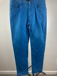 ZILLI Italian Blue Jeans Slim Fit 32 w - Picture 1 of 6