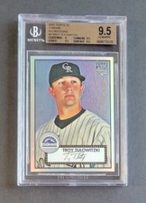Troy Tulowitzki 2007 Topps '52 Chrome Refractor SP RC #178/552 Rookie BGS 9.5 