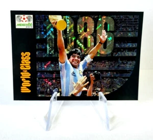 Panini World Class 2024 Figurina Sticker n. 17 Diego Maradona Mexico 1986 New - Foto 1 di 1