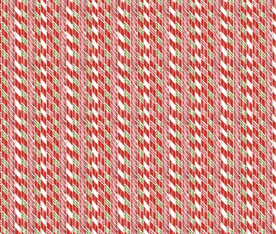 Tela de Navidad POR Northcott Caramelo Menta Tirado Caramelo Rayas 24628-10 Foto 1 de 3