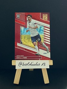 Donruss Elite FIFA 22/23 Luca De La Torre 225 Rookie Card USA Red Disc Sandpapers