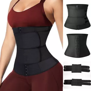 Waist Trainer Slimming Body Waist Shaper Training Tummy Tight Cincher Girdle - Picture 1 of 12