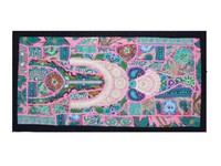 kraska yarn wall hanging boho decor decorative interior tapestry bedroom wall decor nursery room bohemian art decor