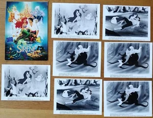 LA PETITE SIRENE walt disney dossier de presse photos '90 ariel animation - Photo 1/2