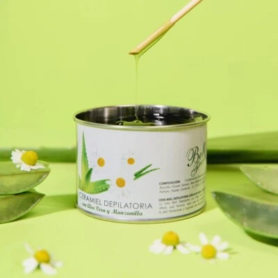 BELL FRANZ Colombian Aloe Vera Depilatory Ceramiel Wax 500grs