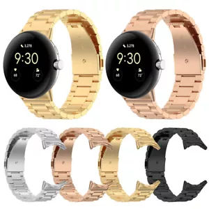 UK- No- Metal-Band Adjustable Wristband Bands for Google Pixel Watch 3 41mm/45mm - Photo 1/18