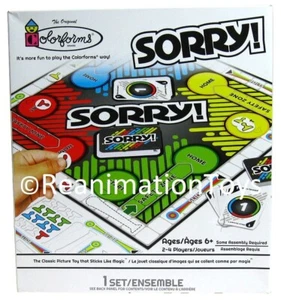 Hasbro Colorforms Sorry Travel Size Mini Board Game Road Trip To Go Brand New - Picture 1 of 1