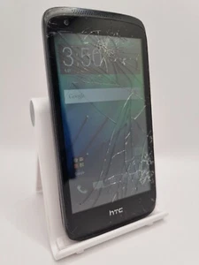HTC Desire 526 Black Unlocked 8GB 4.7" 8MP Android Smartphone Cracked - Picture 1 of 14