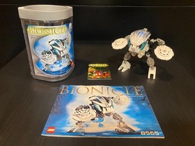 LEGO BIONICLE: Kohrak 8565 Complete w/ Canister, Manual, Comic, Hanger, & Krana