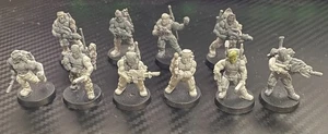 Warhammer 40k - Kitbashed Catachan jungle fighters squad, used. (1) - Bild 1 von 4