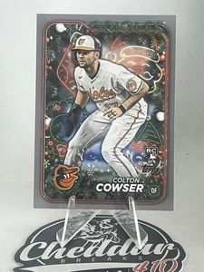 Colton Cowser 2024 Topps Holiday Metallic Silver Rookie #H170 Baltimore Orioles - Bild 1 von 2