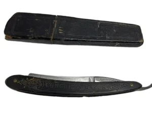Vintage Rasiermesser von Wade And Butcher Sheffield mit Box - Bild 1 von 15
