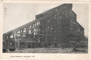 Hazleton, PA Veduta di Hazle Breaker cartolina posteriore divisa pubblicata 1907 - Foto 1 di 2