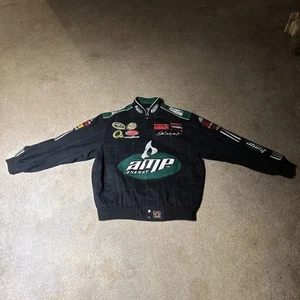 Vintage Racing Jacke Herren schwarz XL JR Nation Dale Earnhardt Jr. Amp Energy NASCAR - Bild 1 von 11