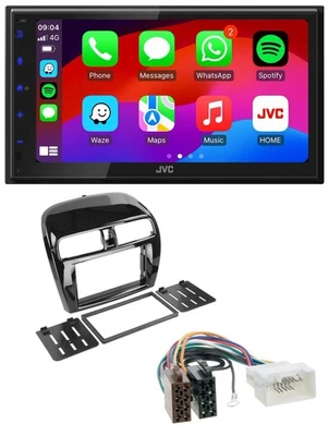 JVC Bluetooth 2DIN MP3 DAB USB Autoradio für Mitsubishi SpaceStar Mirage ab 13 p - Bild 1 von 4