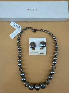 Charter Club Damen Halskette & Ohrringe K - Bild 1 von 7