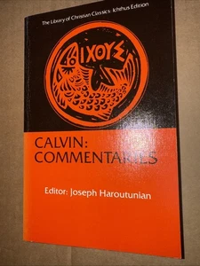 The Library of Christian Classics Ser.: Calvin : Commentaries Paperback - Picture 1 of 4