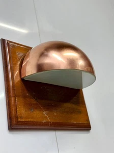 Mesmerizing Marine Artefacts Shiny Copper Metal Nautical Charm Wall Lamp - Picture 1 of 13